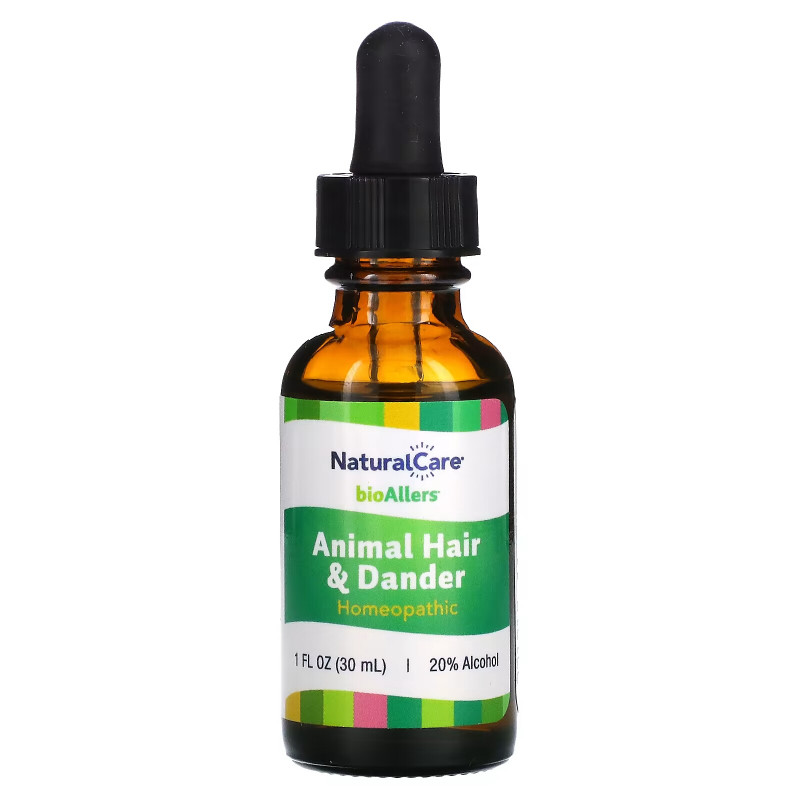 NaturalCare, BioAllers, Animal Hair & Dander, 1 fl oz (30 ml)