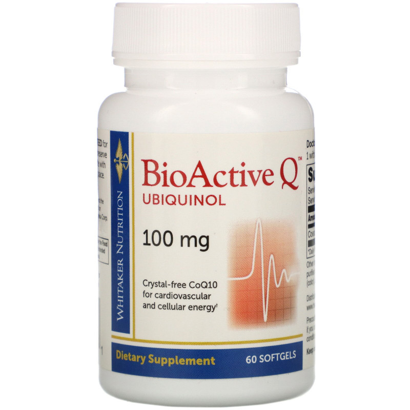 Dr. Whitaker, BioActive Q Ubiquinol, 100 mg, 60 Softgels