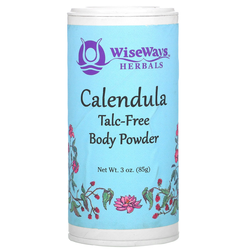 WiseWays Herbals LLC Calendula Body Powder 3 oz (85 g)