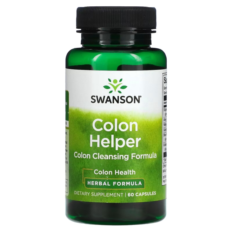 Swanson, Colon Helper, Colon Cleansing Formula, 60 Capsules